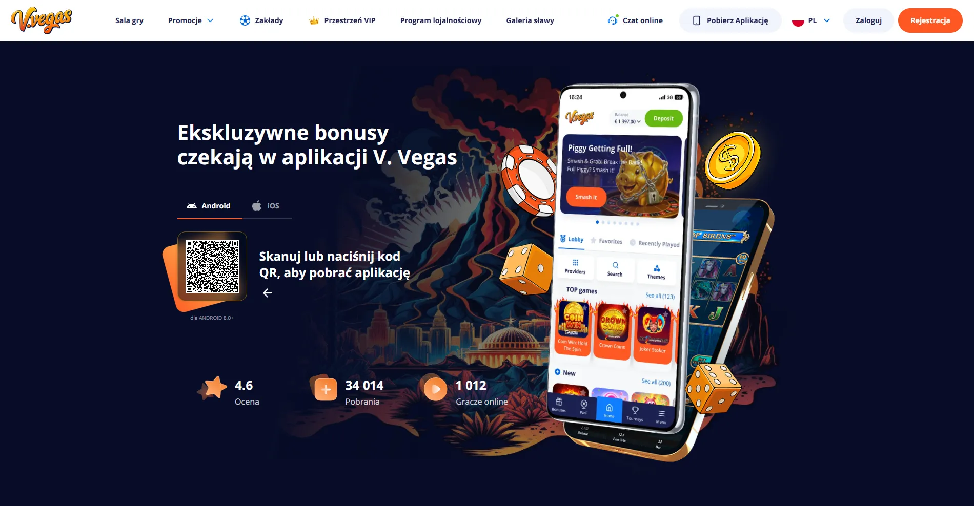 Vulkan Vegas aplikacja – instalacja APK krok po kroku na Androidzie