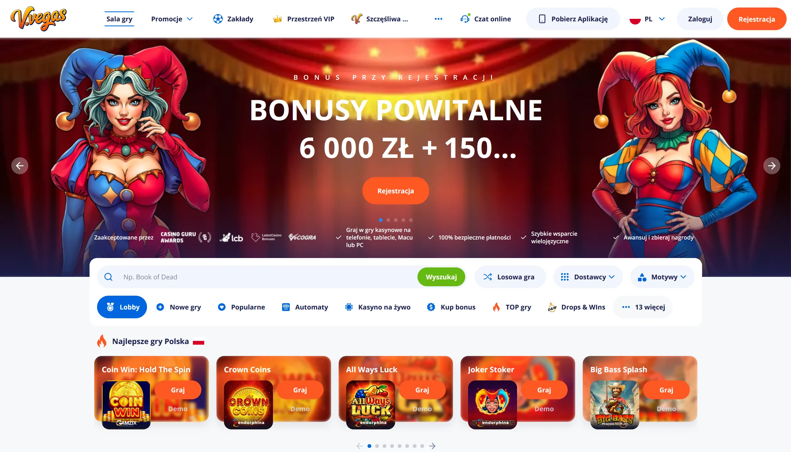 Oferty powitalne dla nowych graczy w Vulkan Vegas